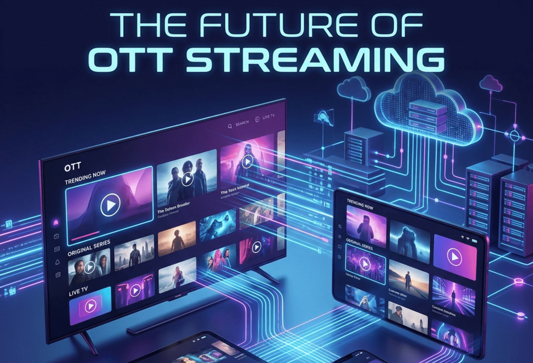 The Future of OTT Streaming Platforms: How to Build Your Own OTT Platform